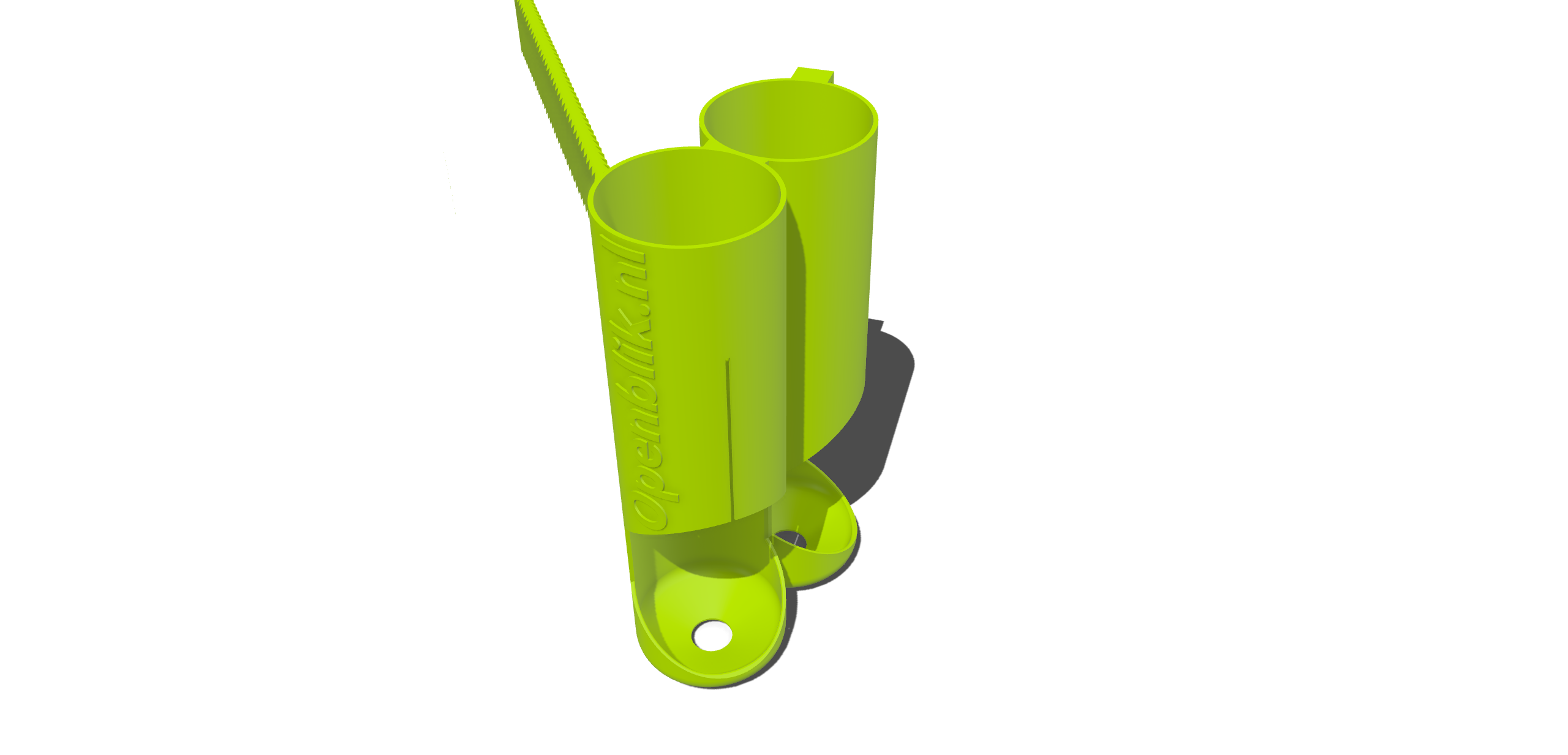 Double cylinder holder