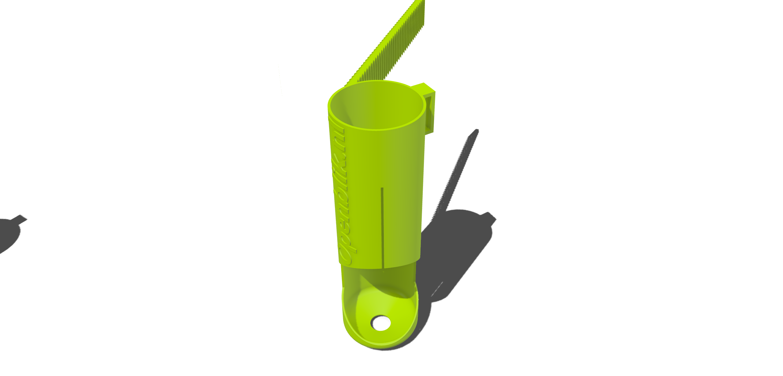 Single cylinder holder